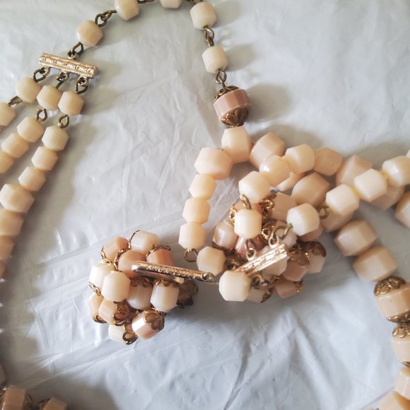 SALE Vintage West Germany necklace and earrings - Picture 7 of 10